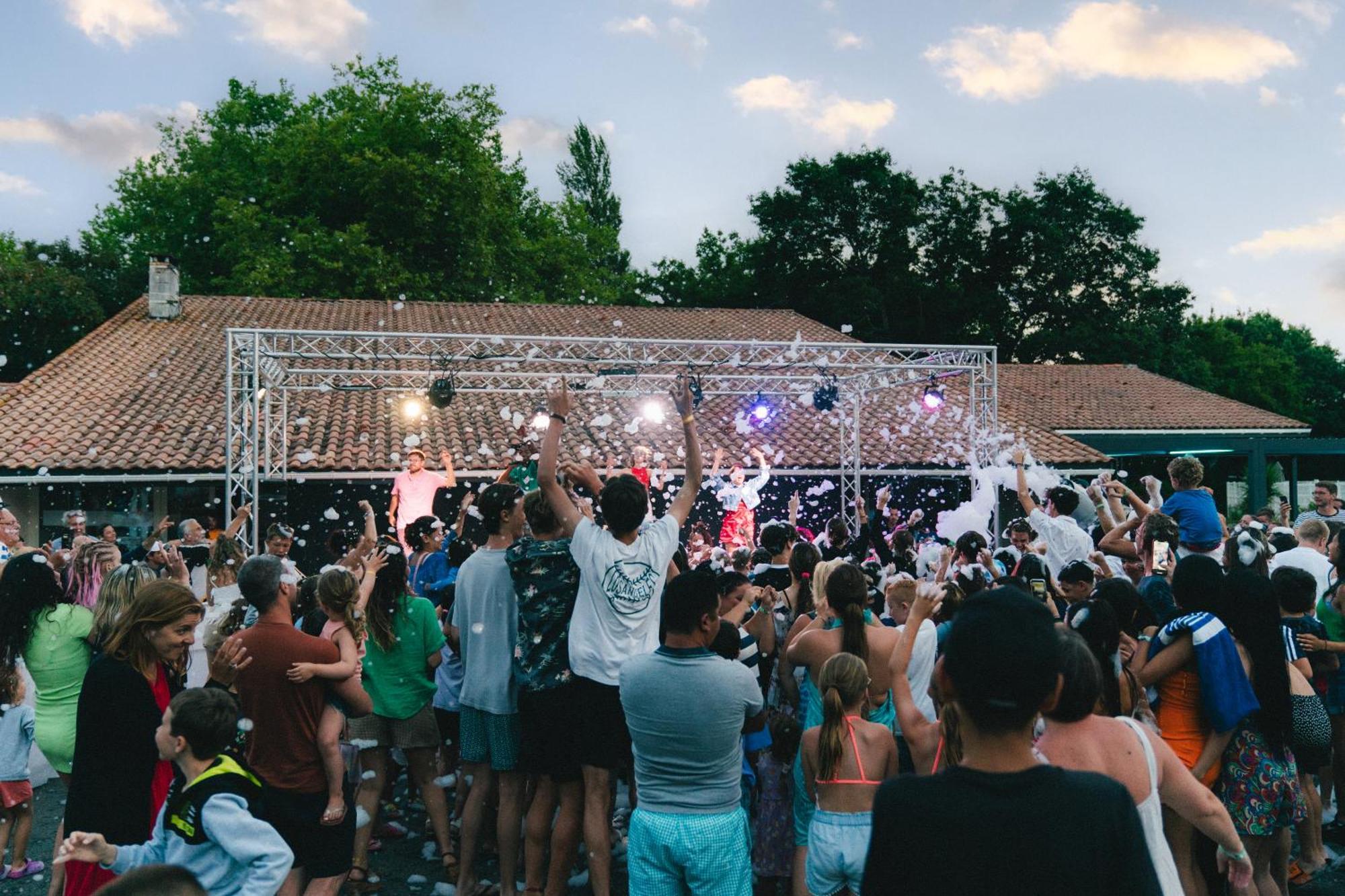 Camping Lou Broustaricq Sanguinet Buitenkant foto
