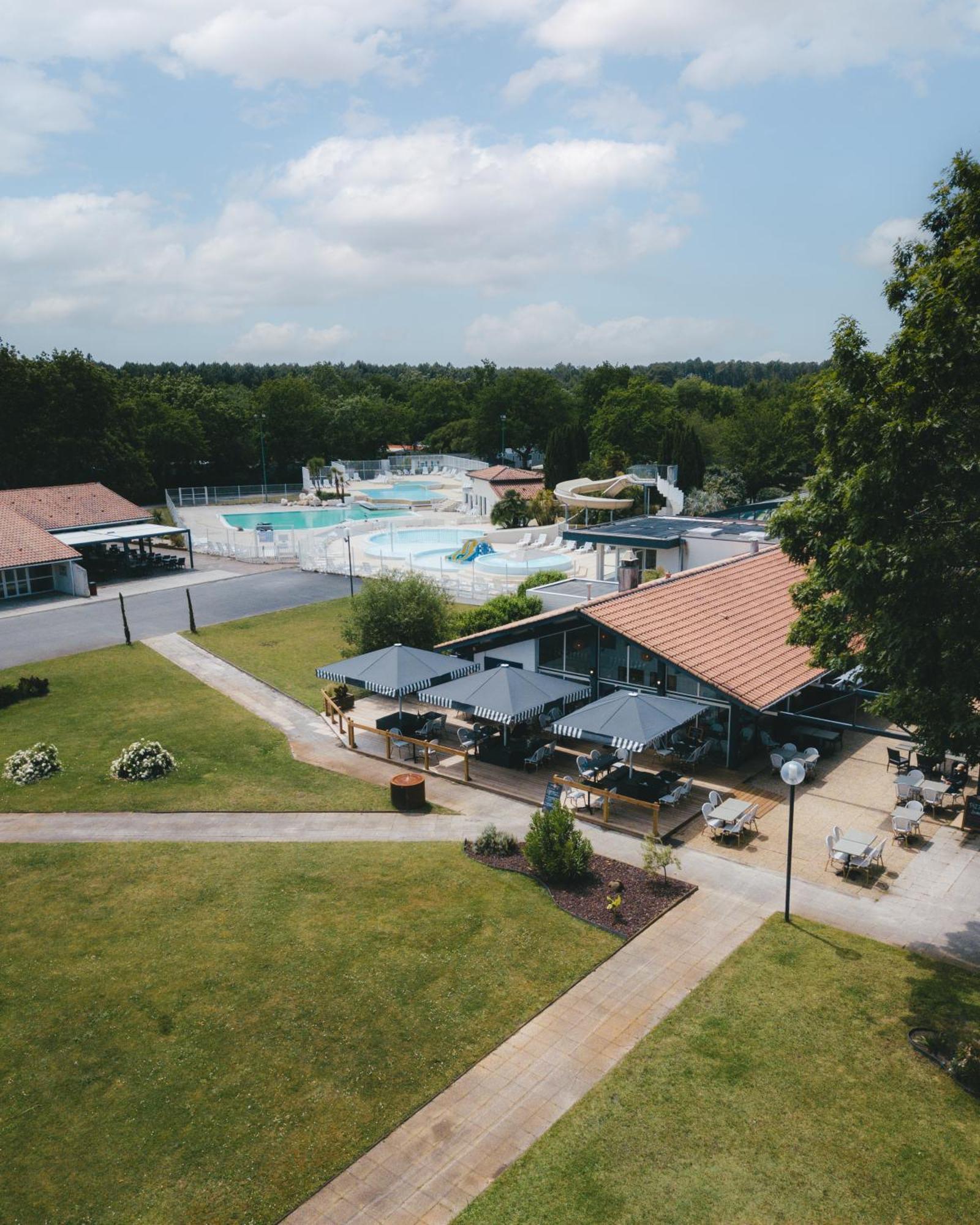 Camping Lou Broustaricq Sanguinet Buitenkant foto
