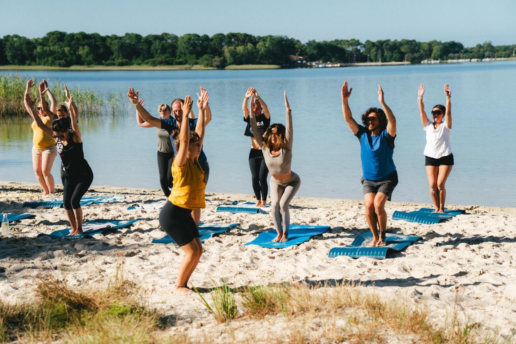 Camping Lou Broustaricq Sanguinet Buitenkant foto