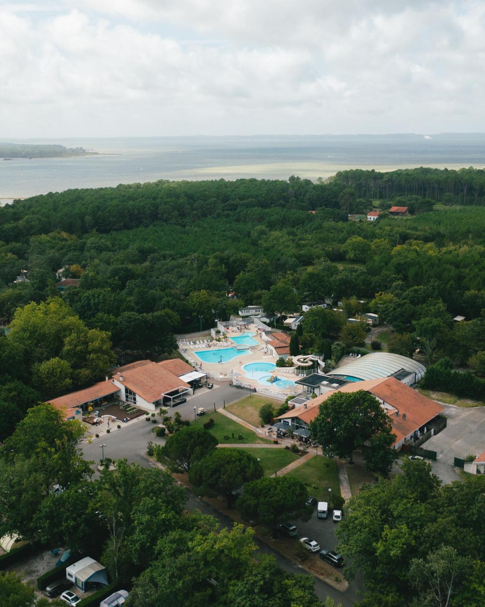 Camping Lou Broustaricq Sanguinet Buitenkant foto